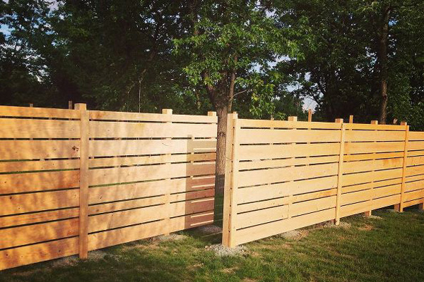 fence diy cheap projects privacy garden backyard outdoor fencing wood fences yard budget landscaping unique perimeter build horizontal morningchores building