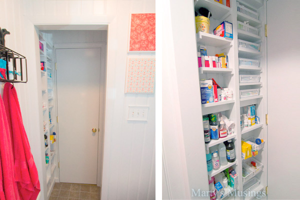 Bathroom Doorway Storage