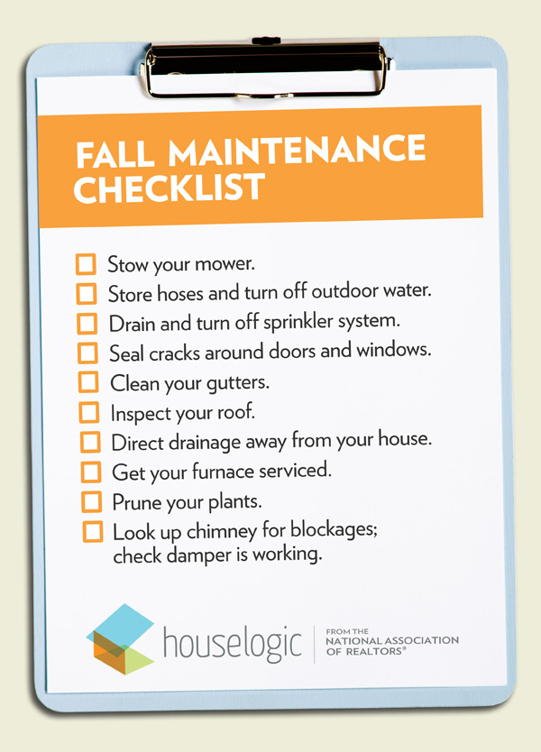 Fall Home Maintenance Checklist