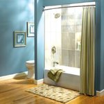 bathroom-addition-bathtub-moen Bathtub in residential bathroom addition
