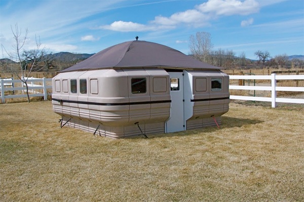 Teal Panel house