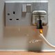 Electrical outlet catching on fire