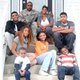 Cory Harris and family at their home