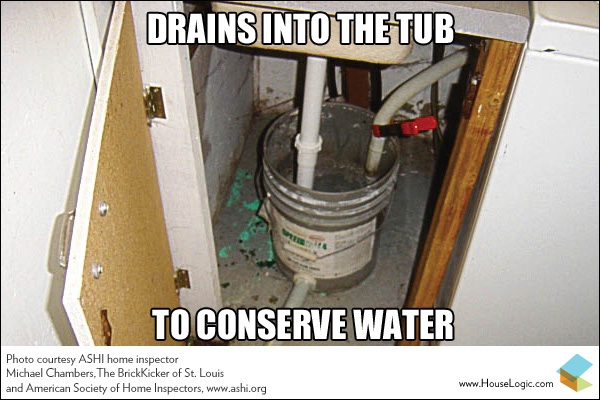 Funny Fail Meme: Bucket Drain | HouseLogic Funny Fail Memes