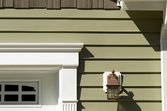 Green Vinyl Siding