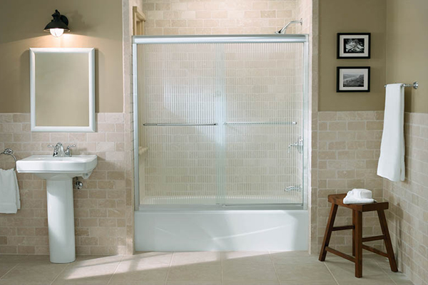 bathtub shower doors