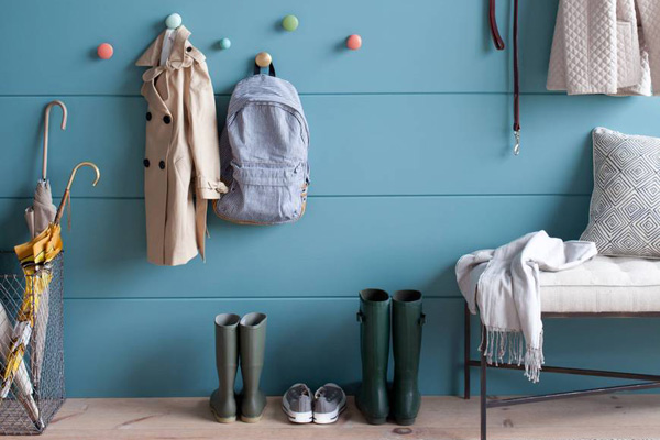 Coat Hooks and Boot Storage | Home Organization Tips